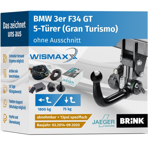 Anhängerkupplung für bmw 3er - bmw,