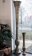 Alu Vase NEU Champ Vase von PTMD 244 cm hoch NP 730,- Euro