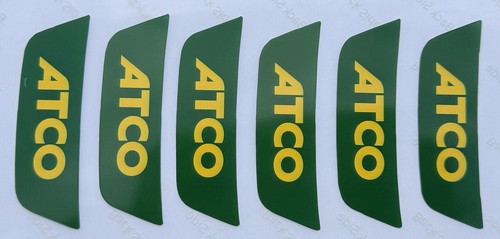 Atco rasenmäher aufkleber - rasenmäher, x6