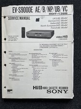 Sony s9000 video8 hi8 - sony,