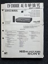 SONY EV-S9000 Video8 / Hi8 Service Manual Anleitung Handbuch für Reparaturen