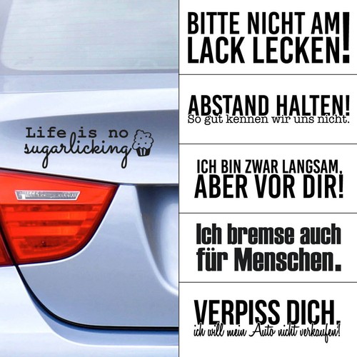 Auto aufkleber autosprüche - auto, aufkleber"autosprüche"