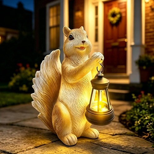Dekorative eichhörnchen figur - dekorative,