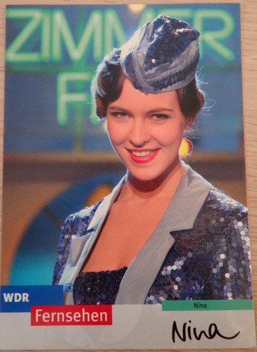 Autogramm nina windisch - autogramm,