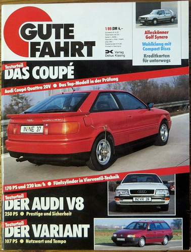 Gute fahrt test audi - fahrt,