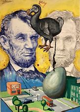 Surreales Gemälde,Hamburger