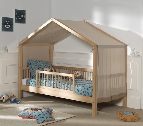 Hausbett 90x200 himmel - hausbett,