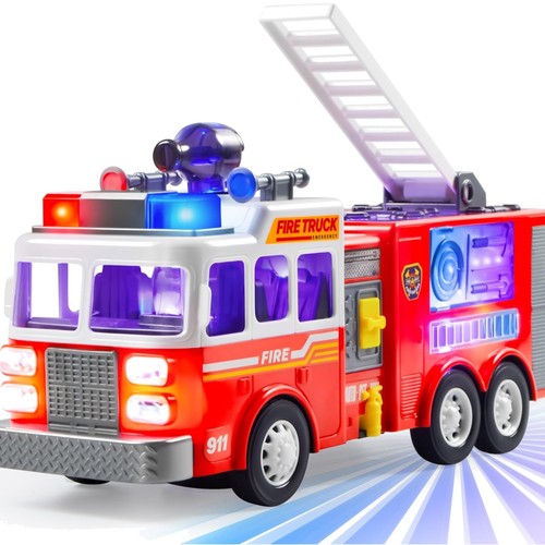 Led feuerwehrauto spielzeug - led-feuerwehrauto,