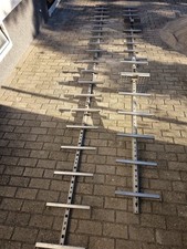 Edelstahl Einholm Leiter