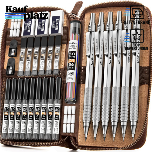 Druckbleistift set stück - set,