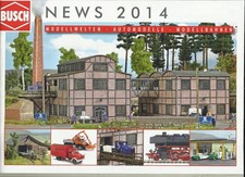 Katalog Busch Neues 2014 Modellbahnzubehör in HO N Z