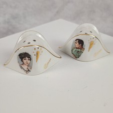 Porzellan Salz Pfefferstreuer Frankreich Corsa Napoleon Joséphine de Beauharnais