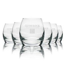 6x Glenmorangie Glas 0,3l Whisky Tumbler Single Malt Tasting Gläser Quinta Ruba 
