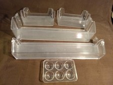 4 Stück Türablagen mit Eiereinsatz von/für SAMSUNG RB29FERN Kühlschrank