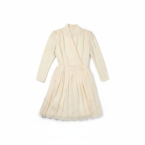 Linie plissee kleid - a-linie,