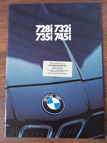 Bmw 728i 732i - bmw, e23