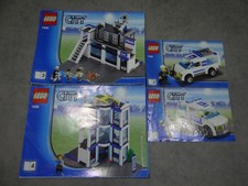 Lego Orig.Bauplan Anleitung Instruktion Polizei Ranger Station 7498 u.A gut kg