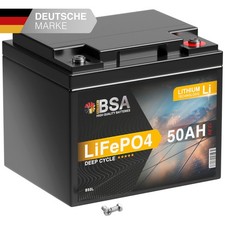 LiFePO4 12V 50Ah Akku Lithium
