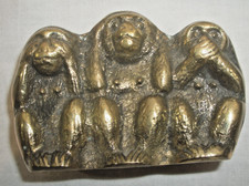 Die drei Affen Figur Skulptur