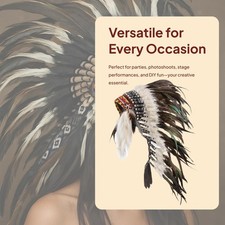 Indianer-Federkopfschmuck für