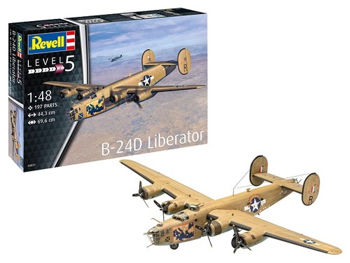 Revell 03831 48 b 24d - 03831, b-24d
