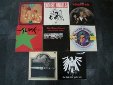 8 X LP BÖHSE ONKELZ SLIME NORMAHL GROBSCHNITT DIE ÄRZTE DIE TOTEN HOSEN