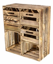 Geflammtes sideboard mit - geflammtes,
