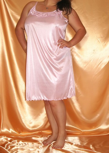 Süßes hochglanz negligee mit - hochglanz,