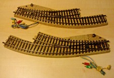 Märklin H0 5140 M Gleis elektromagnetisches Bogenweichen Paar getestet