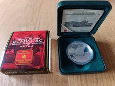 Kanada Proof Dollar 1998 Silver RCMP-GRC 125 Jahre in Box Canada Silber