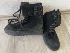 Neuwertige rundholz boots - neuwertige,