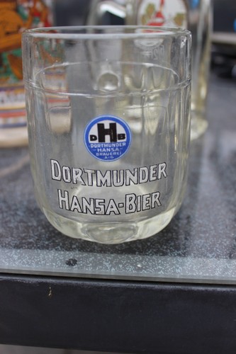 Dortmunder hansa glas bier - dortmunder,