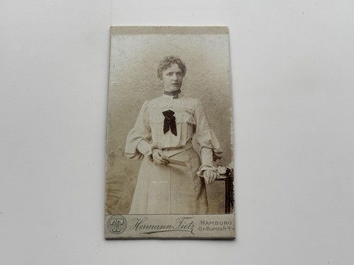 Cdv foto frau - foto, kleid