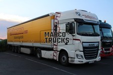 LKW Foto DAF XF Planensattelzug Deutschland weiß Lohmann Italienlogistik #g5gr