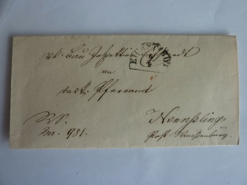 Alter philatelistischer brief - philatelistischer,
