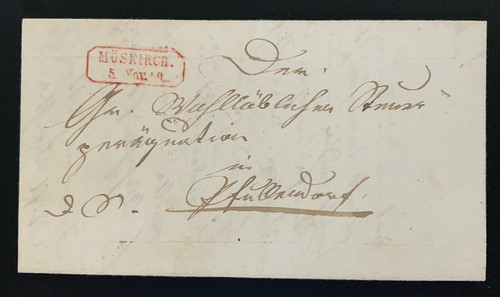 Vorphilatelie brief baden - vorphilatelie,