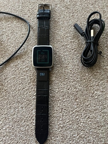 Pebble time steel - time, uhr