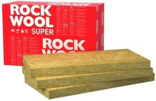 Rockwool SUPERROCK Steinwolle Platten Trennwand Dämmung Isolierung λ-0.035