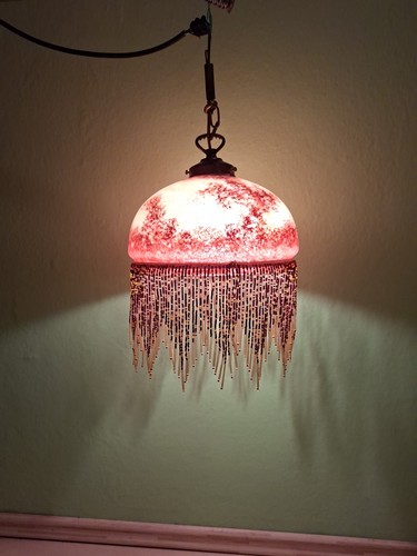 Antike deckenlampe mit - antike,