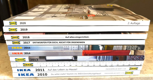 Ikea kataloge stück - ikea,