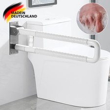 WC Haltegriff Aufstehhilfe Toilette Haltegriff WC Klappbar Edelstahl Stützhilfe-