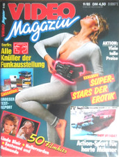 VIDEO MAGAZIN 9 - 1985 A Pia Zadora Linda Blair COTTON CLUB James Dean Eastwood
