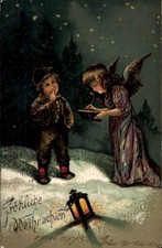 Präge Litho Glückwunsch