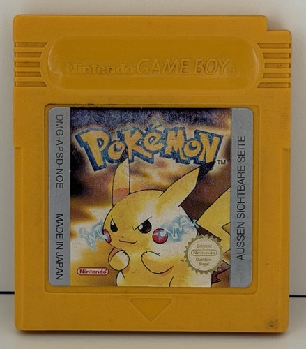 Pokémon gelbe edition - pokémon,