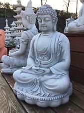 Steinfigur "Buddha" Steinguss