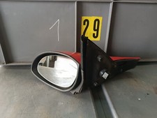 Opel Vectra B Außenspiegel Spiegel links elektrisch verstellbar Rot 059181