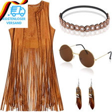 YADODO Hippie Kostüm Damen