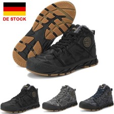 Winterschuhe Herren Gefüttert Warme Winterstiefel Stiefeletten Schneestiefel