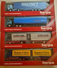Herpa H0 LKW Set 4 Modelle