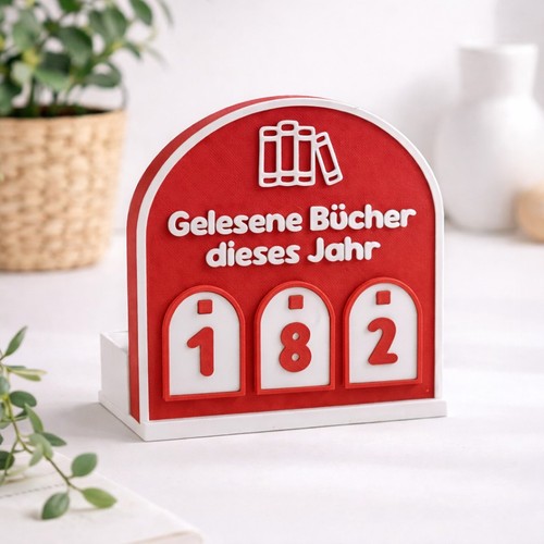Buchzähler gelesene bücher - buchzähler,